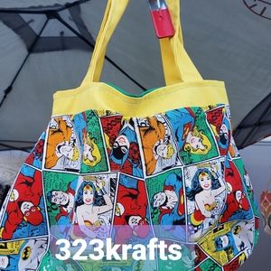 Superhero hand made bag